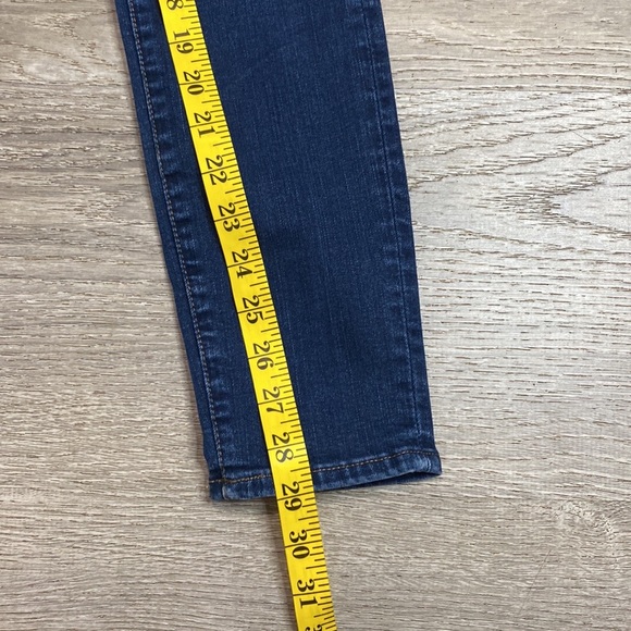 MADEWELL WOMEN CURVY HIGH-RISE SKINNY JEANS BLUE SIZE 24 - Picture 12 of 15